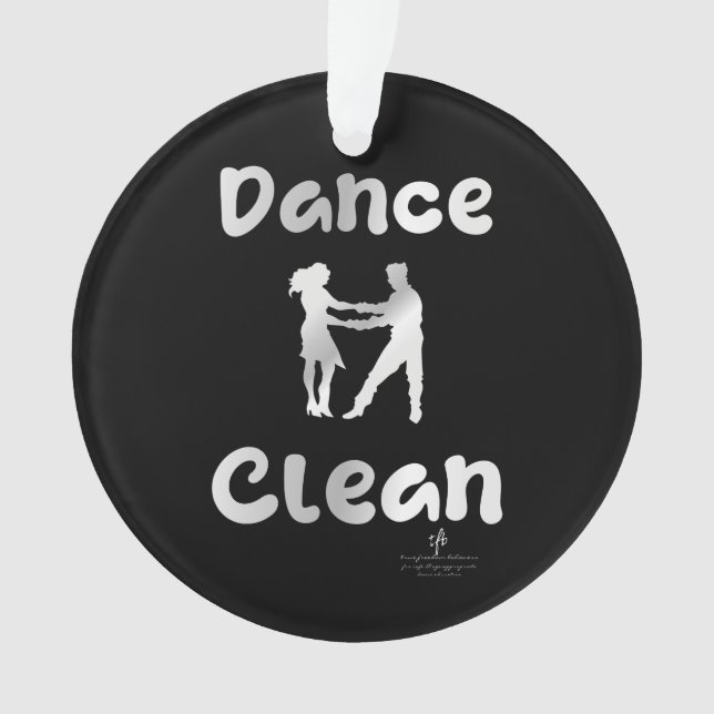 Danse Nettoyée mexicaine Argent ronde (devant)