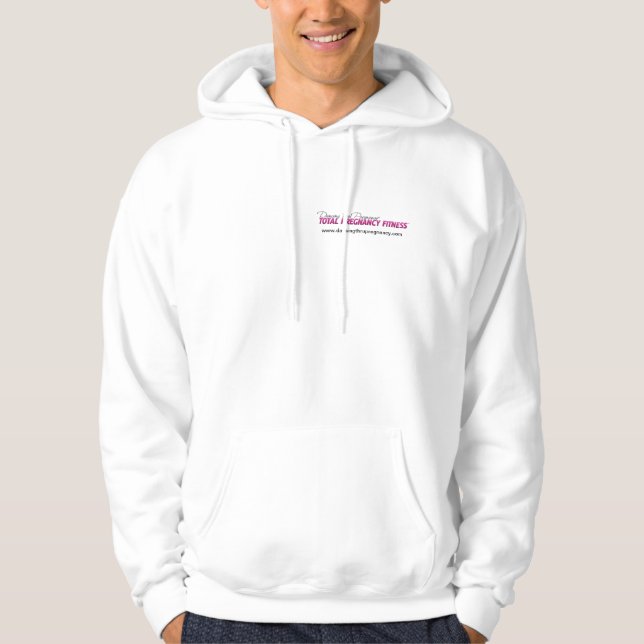 Danse par le sweat - shirt à capuche de logo de (Devant)