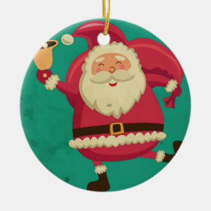 Danse Père Noël Ornement
