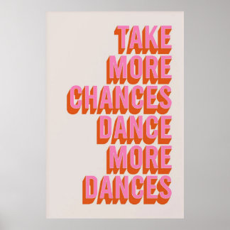 DANSE PLUS DE DANSES POSTER