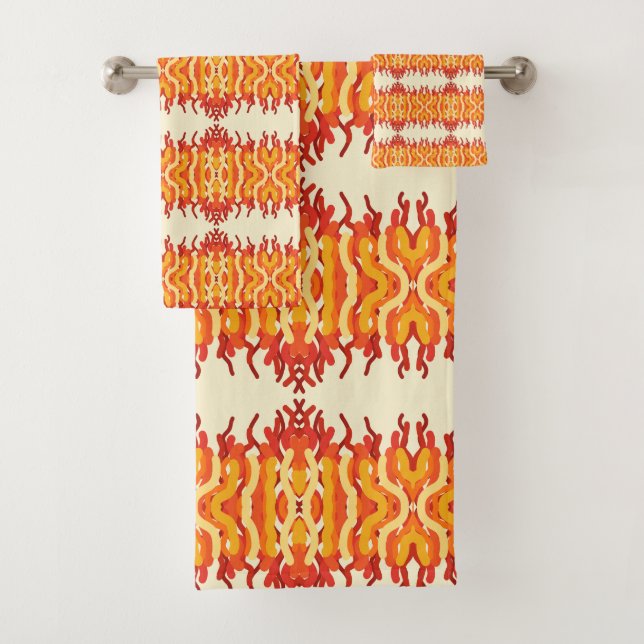 Danse Sunburst Explosion De Couleur Art Abstrait (En situation)