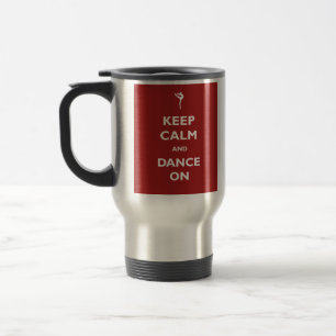 Danse sur la tasse de voyage