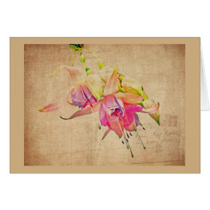 Danser Dans Le Vent - Fleurs Fuchsia