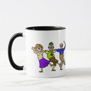 Danser Des Personnes Âgées Drôle Mug