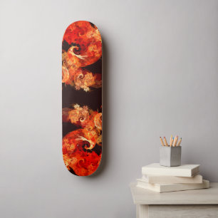 Danser Feux de feu Art Abstrait Skateboard