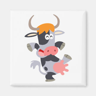 Danser mignon Magnet de vache