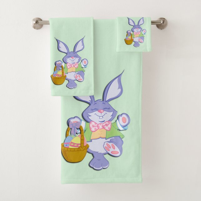 Danser Purple Bunny Mint Pâques (En situation)