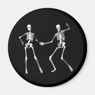 Danser Retro Skeletons Magnet