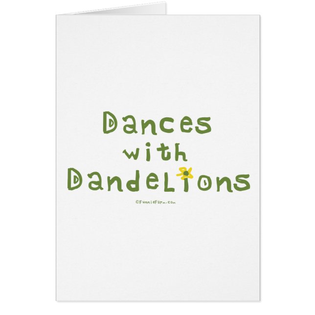 Danses avec des pissenlits (Devant)