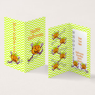 Danses musicales Cartes de classe Citrouilles Hall