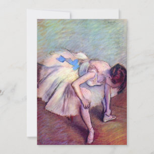 Danseur assis par Edgar Degas, Ballet Art Vintage