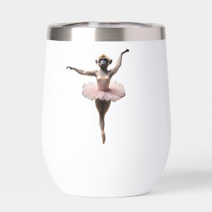 Danseur De Ballet Gibbon Dans Un Tutu,