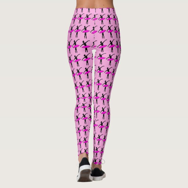 Danseur de ballet Tutu Danse Ballerina Leggings -  (Dos)