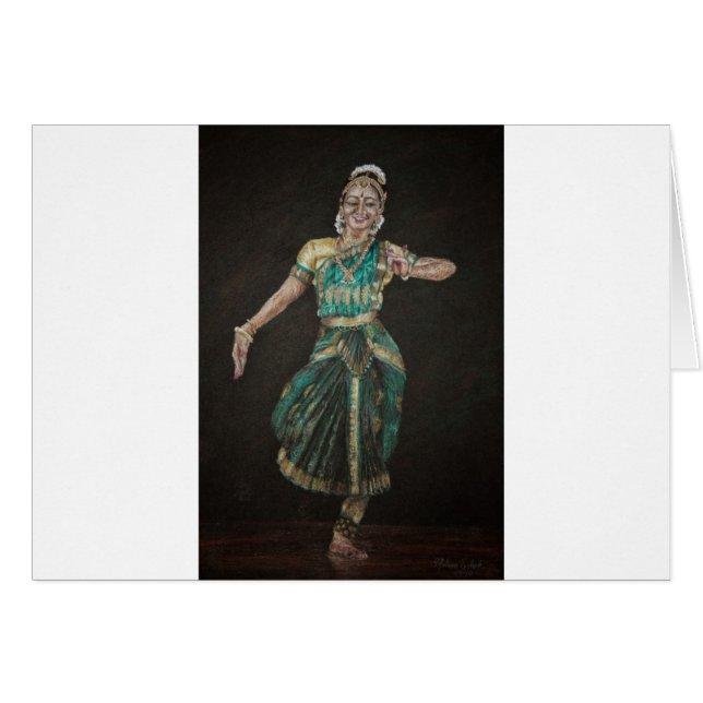 Danseur de Bharatanatyam (Devant horizontal)