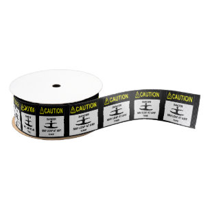 Danseur de précaution 1,5" ruban de gros-grain