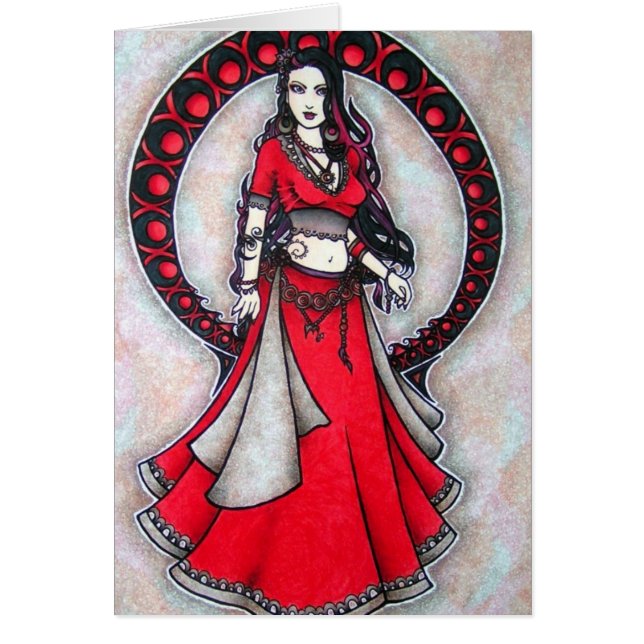 Danseur du ventre Scorpio Gothic Moon (Devant)