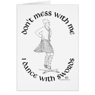 Danseur écossais des Highlands