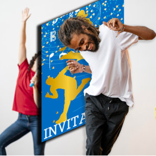 Danseur moderne Hip hop Urban Club Vip Invitation