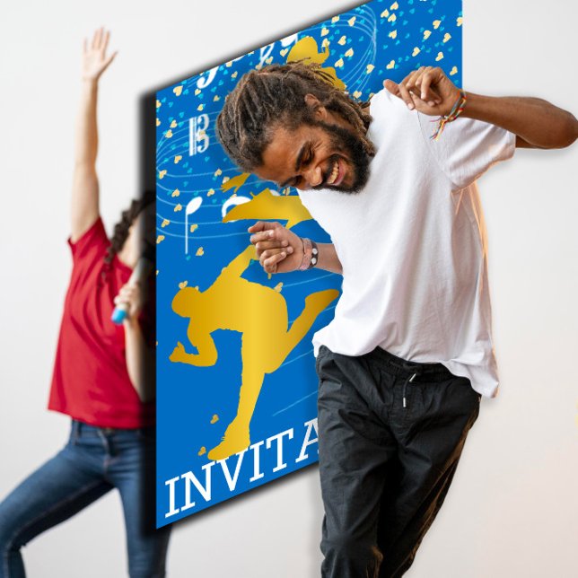 Danseur moderne Hip hop Urban Club Vip Invitation (Modern Dancer Hip Hop Urban Club Vip Invitation)