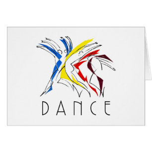Danseurs abstraits dansant - Œuvre d'art pour amat