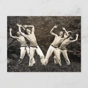 Danseurs, années 30, carte postale