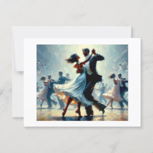 Danseurs, Carte postale