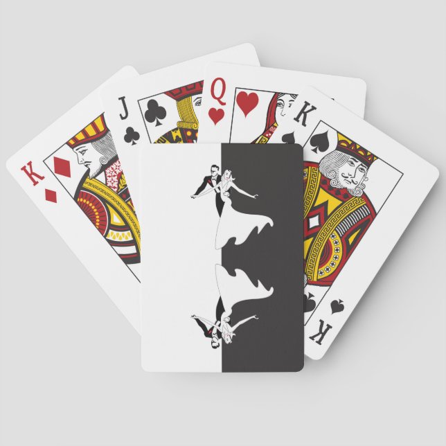 Danseurs de salle de bal Cartes de Jeu Classique (dos)