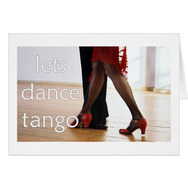 Danseurs de Tango ! (Devant horizontal)