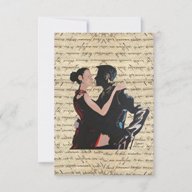 Danseurs de tango (Devant)