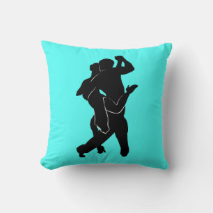 Danseurs de Tango Oreiller Turquoise Jeu Choisir l