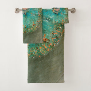 Danseurs en vert par Edgar Degas