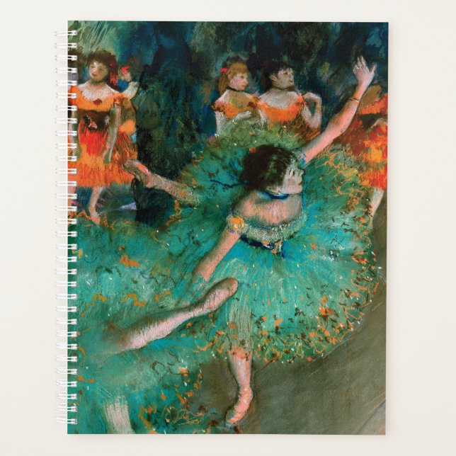 Danseurs en vert par Edgar Degas (Devant)
