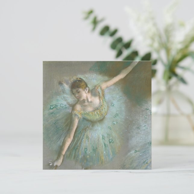 Danseuse dans Green Edgar Degas (Debout devant)