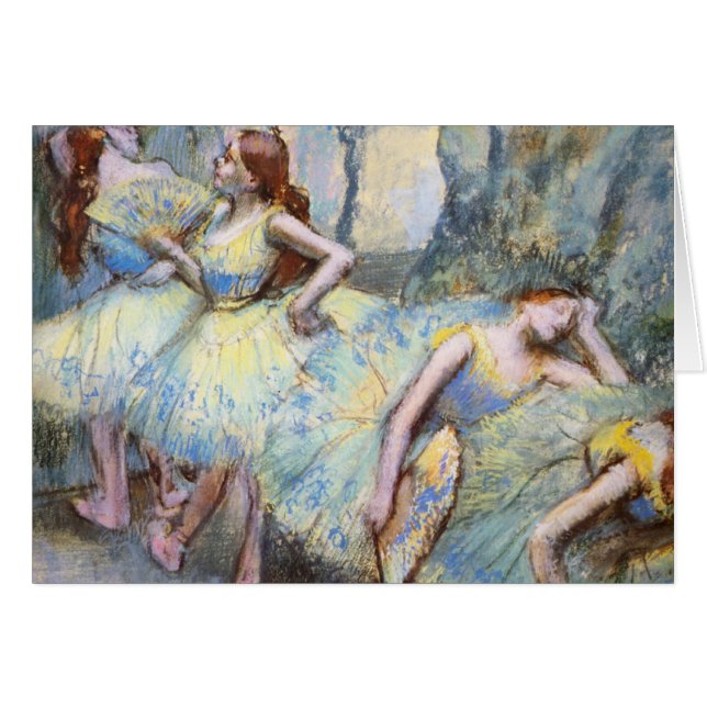 Danseuse de ballet Degas Dansers d'art Peinture (Devant horizontal)