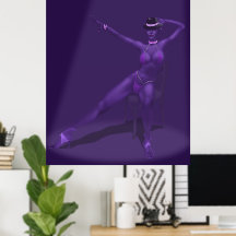 Danseuse de cabaret en vedette - Poster