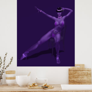 Danseuse de cabaret - Poster