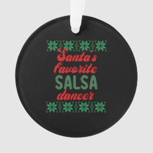 Danseuse de salsa Vilaine cadeau de Noël de Noël