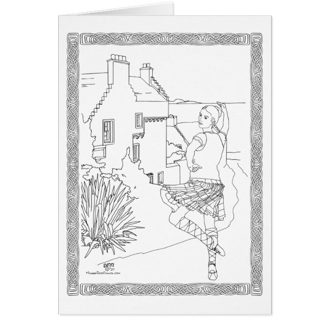Danseuse des Highlands écossais (Devant)
