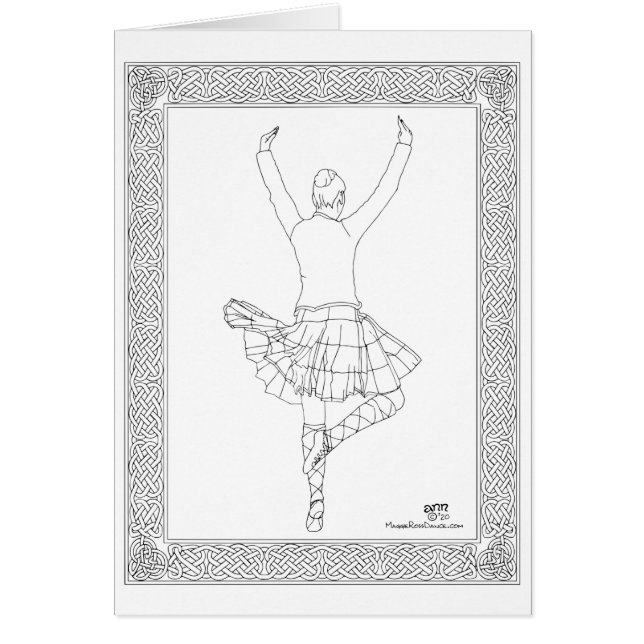 Danseuse des Highlands écossais (Devant)