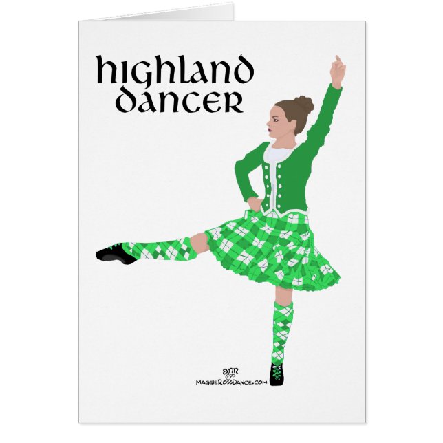 Danseuse des Highlands écossais (Devant)