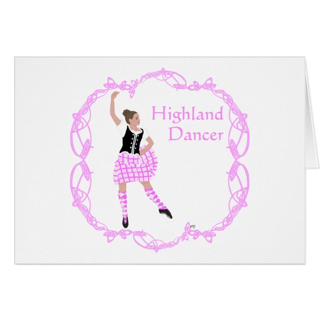 Danseuse des Highlands rose Aboyne (Devant horizontal)