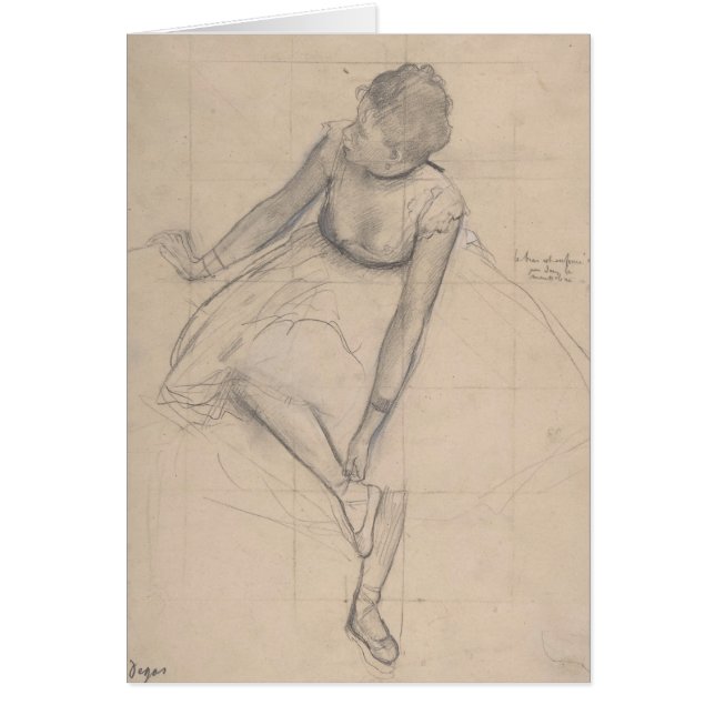 Danseuse Réglage De Sa Chaussure (Devant)