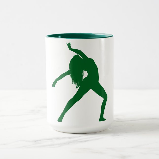 Danseuse Silhouette Café Mug (Centre)