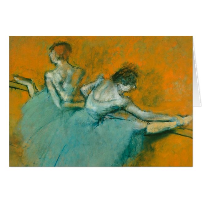 Danseuses au bar d'Edgar Degas peinture oeuvre d'a (Devant horizontal)