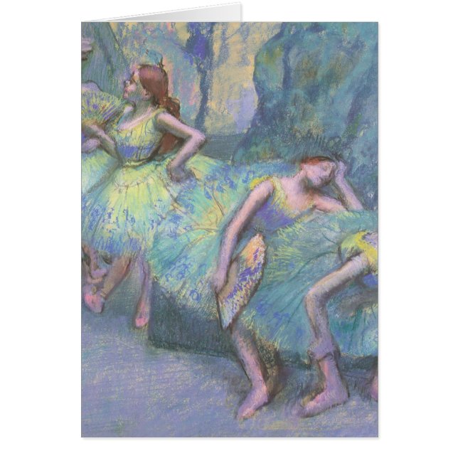 Danseuses de ballet dans les coulisses d'Edgar Deg (Devant)