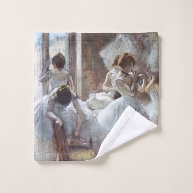 Danseuses Edgar Degas    (Gant de toilette)