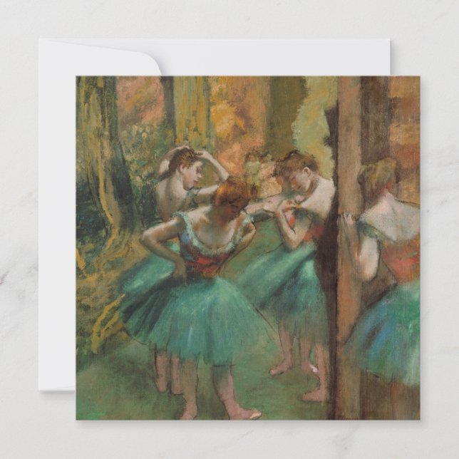 Danseuses, Pink and Green Edgar Degas (Devant)