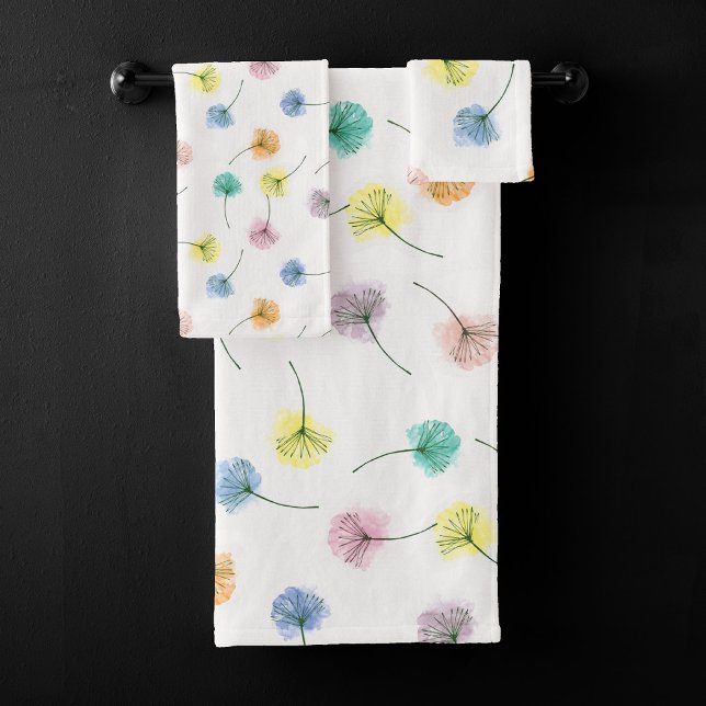 Dansons | Motif floral aquarelle (Créateur téléchargé)