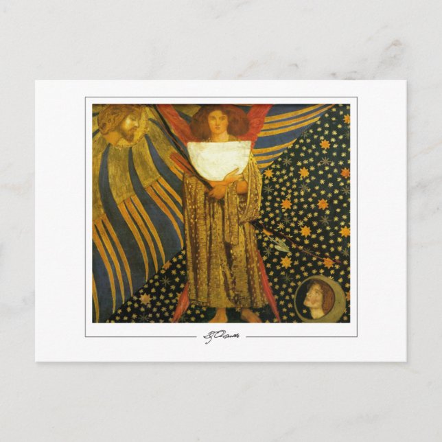 Dante Gabriel Rossetti #125 - Carte postale d'art  (Devant)