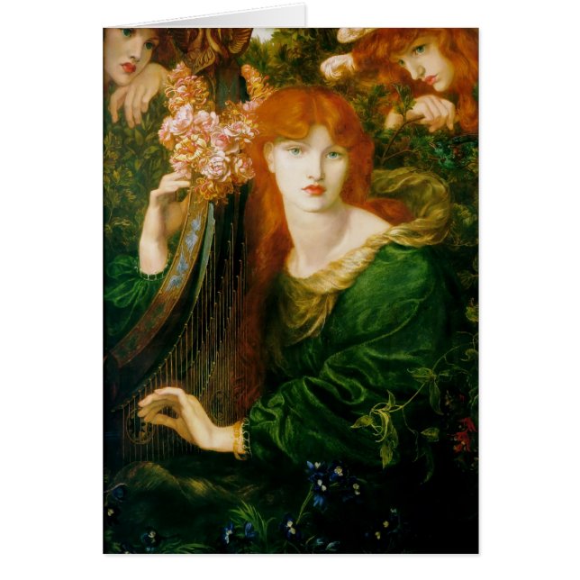 Dante Gabriel Rossetti- la guirlande (Devant)